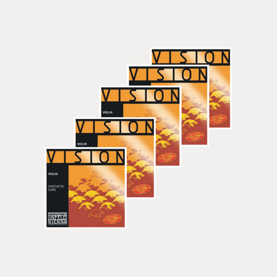 PACK VIOLIN STRINGS SET VISION + C EXTRA