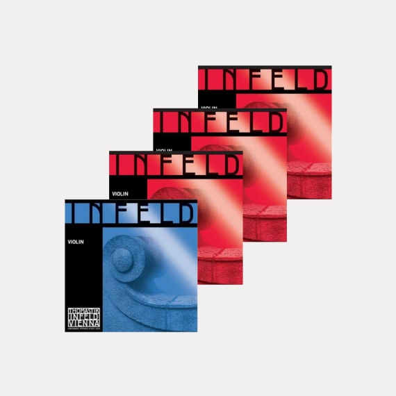 PACK JUEGO CUERDAS VIOLIN INFELD AZUL/ROJO