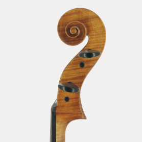 Cello built by Benoit Bonten in Livinhac le hait, France in the year 2025. The instrument is in perfect co