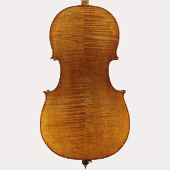 Violoncel construït per Benoit Bonten a Livinhac le hait, França l'any 2025. L'instrument es troba en perfecte es